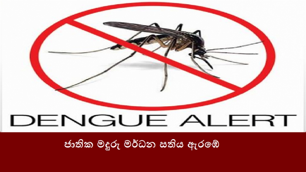 ජාතික මදුරු මර්ධන සතිය ඇරඹේ