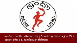 ඉන්ධන සඟවා තබාගෙන අළෙවි කරන ඉන්ධන හල් සේවීම සඳහා පරීක්ෂණ කණ්ඩායම් කිහිපයක්