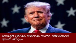 ඩොනල්ඩ් ට්‍රම්ප්ගේ මැතිවරණ පරාජය සම්බන්ධයෙන් අපරාධ චෝදනා