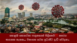 කොළඹ කොරෝනා පාලනයෙන් ගිලිහෙයි‼️ නගරය භයානක තැනක.. වසංගත රෝග ප්‍රධානීට දැඩි චෝදනා.